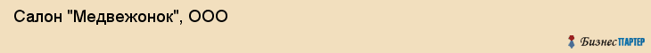 Салон "Медвежонок", ООО, Екатеринбург